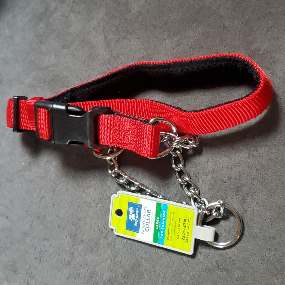 NWT Padded dog 🐕 collar size Large